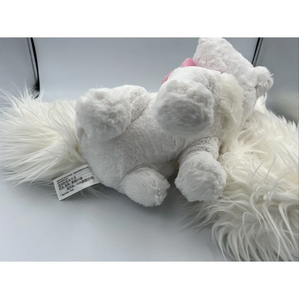 Disney Parks Exclusive Plush Aristocats Marie Cat Long Boa Tail